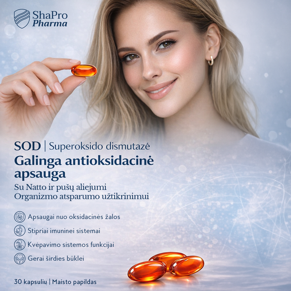 SOD (Superoxide Dismutase + Natto + Scots Pine)